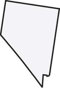 204x297 Nevada Tilted For Map Clip Art