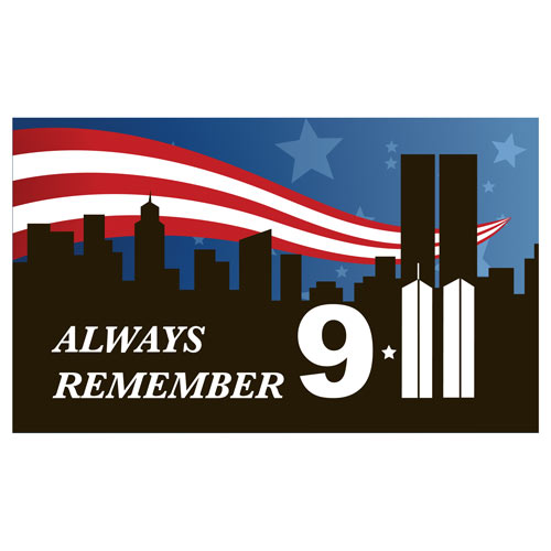 500x500 United States Clipart September 11