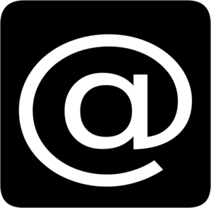 299x294 At Sign Clip Art