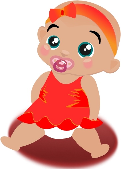 424x593 Baby Girl Clipart Free Many Interesting Cliparts