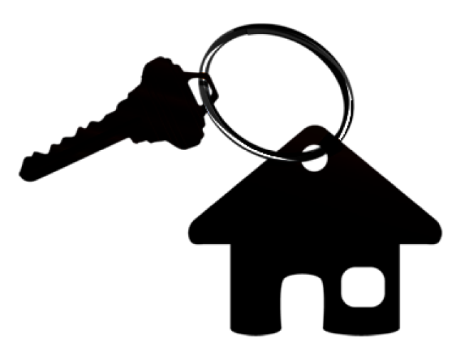640x506 Key Clipart New Home