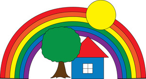 300x163 House Clipart Image
