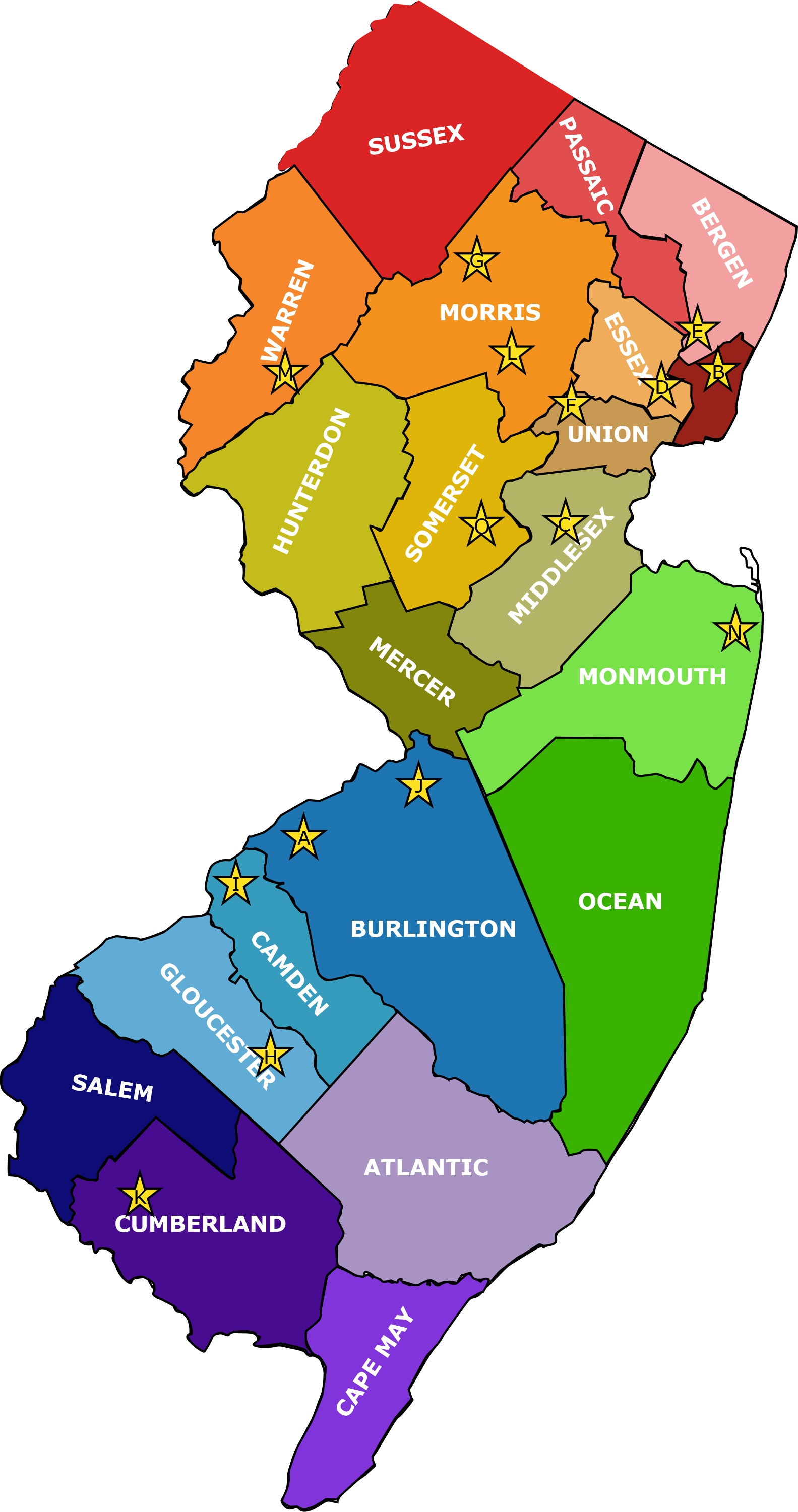 Clipart New Jersey Map Outline Bhe - vrogue.co