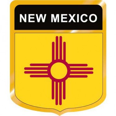 374x374 New Mexico State Flag Clip Art