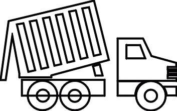 353x221 New Construction Truck Clipart Cartoon Dump Truck Clip Art