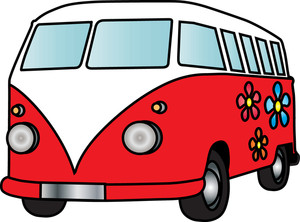 300x222 Bus Clipart Image