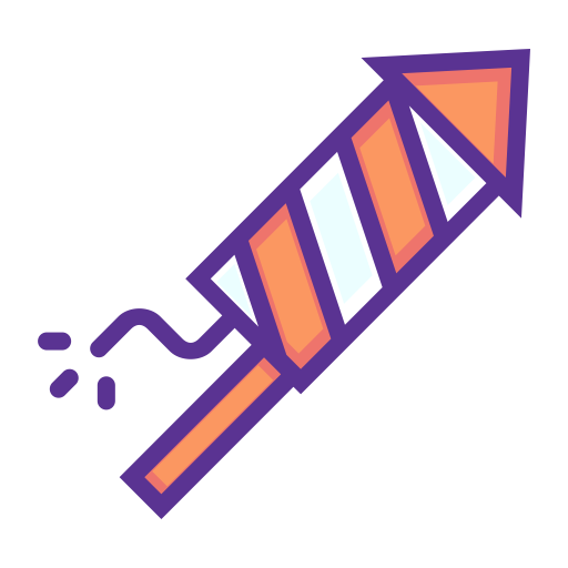 512x512 Kids, Fireworks, Celebration, Festival, Rocket, New Year