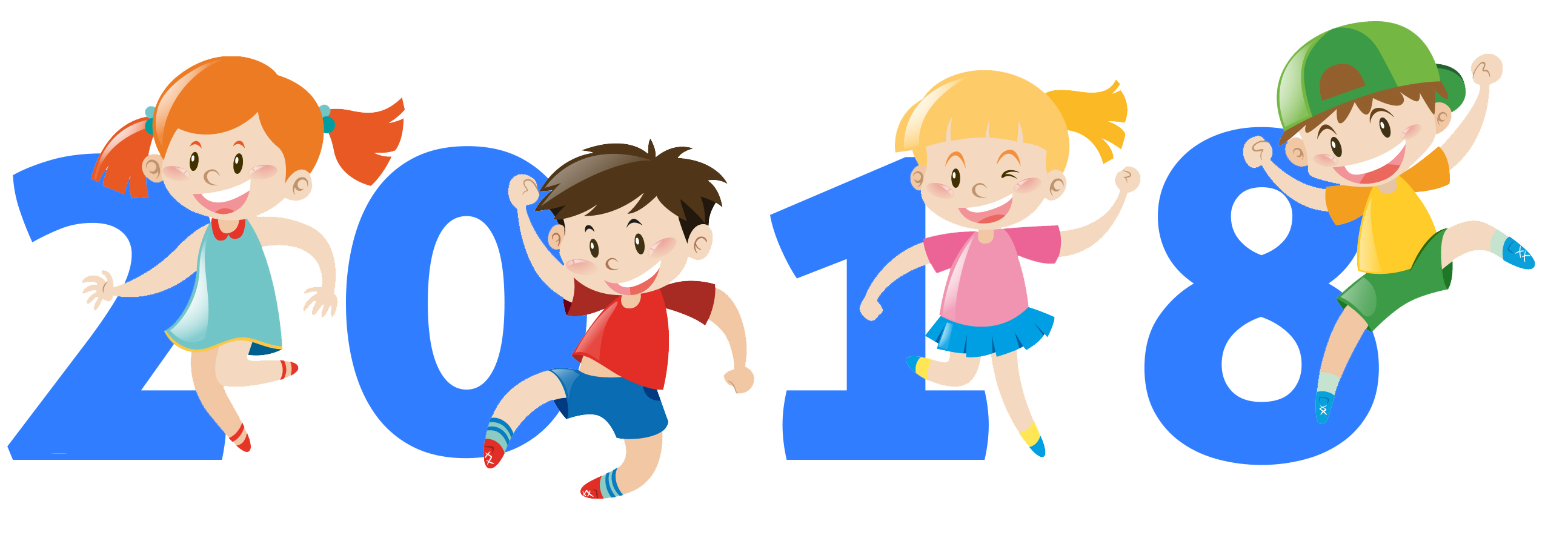 2588x888 Happy New Year Fireworks Clipart