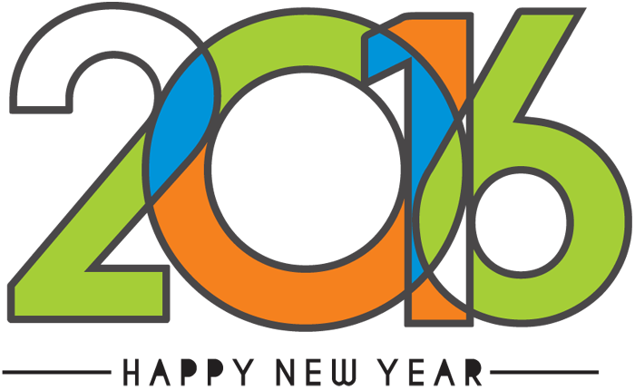 700x430 Colorful Happy New Year 2016 Text Design 1designshop