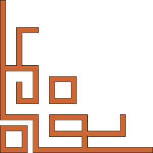 300x300 Corner New Year Border Merry Christmas And Happy New Year 2018