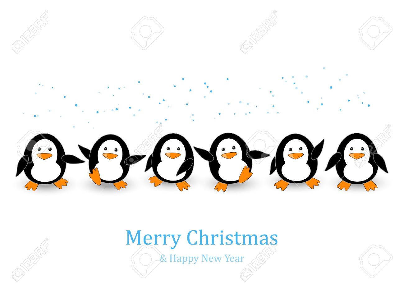 1300x975 Merry Christmas Clipart Penguin