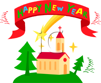 350x289 Religious Clipart For Happy New Year