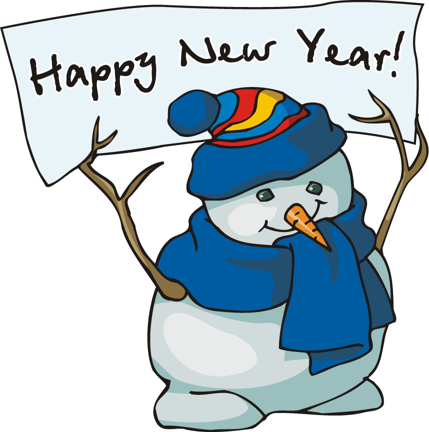 858x864 Free Happy New Year Clipart Many Interesting Cliparts