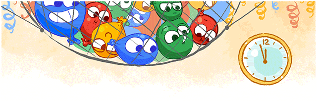 640x204 The Google New Years Eve Day Logo For 2016