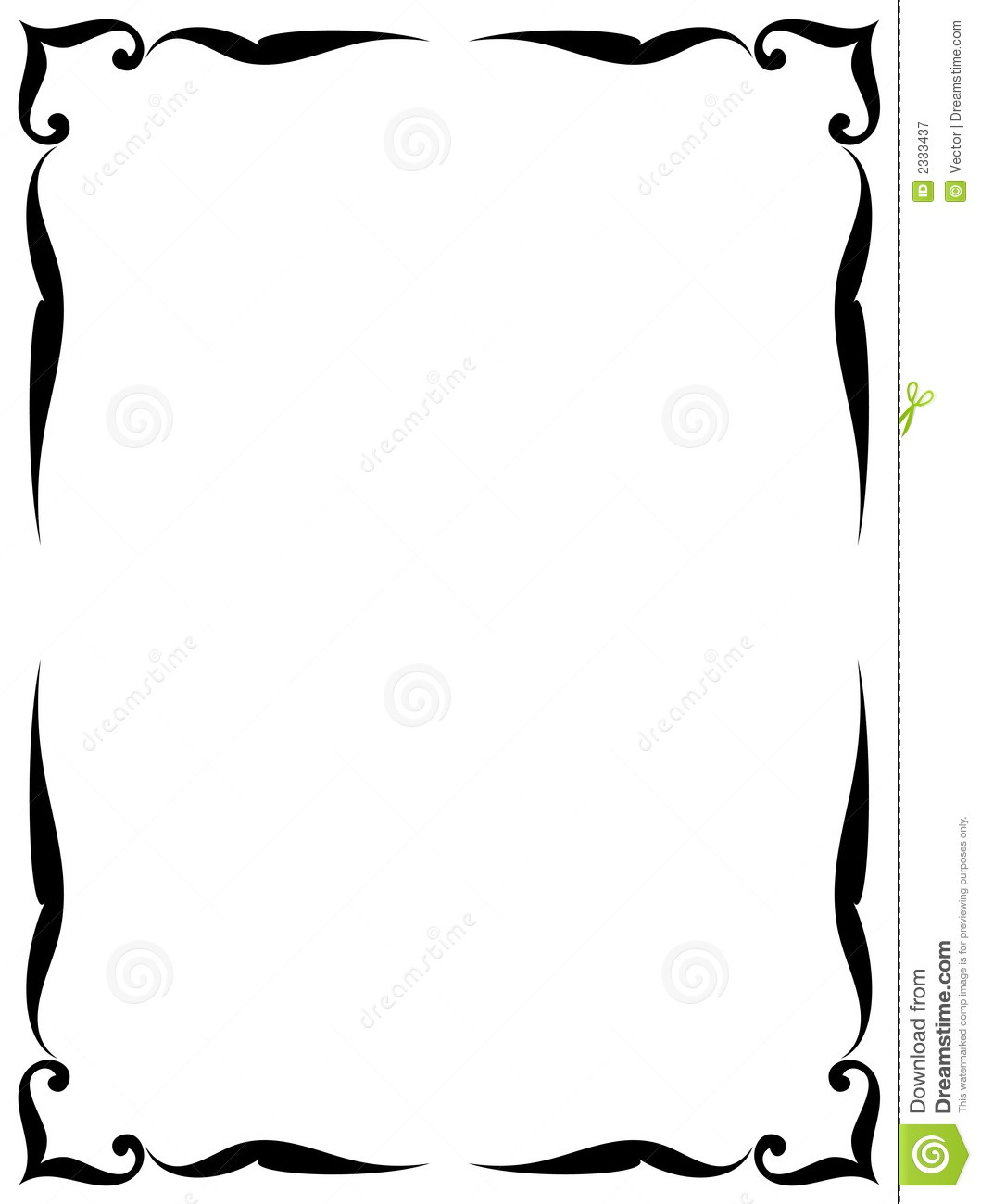 1059x1300 Black White New Year Border New Years Eve Clip Art Black