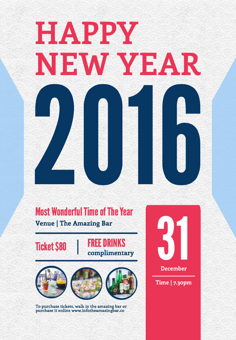 800x1150 New Year Resolution Infographic And Holiday Season Posters