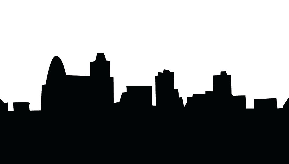 1000x567 City Skyline Clipart City Skyline New Silhouette Free Clip Art