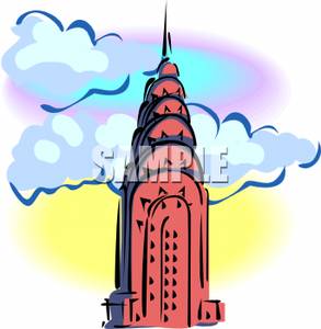 293x300 Free Clipart Image The Empire State Building In New York