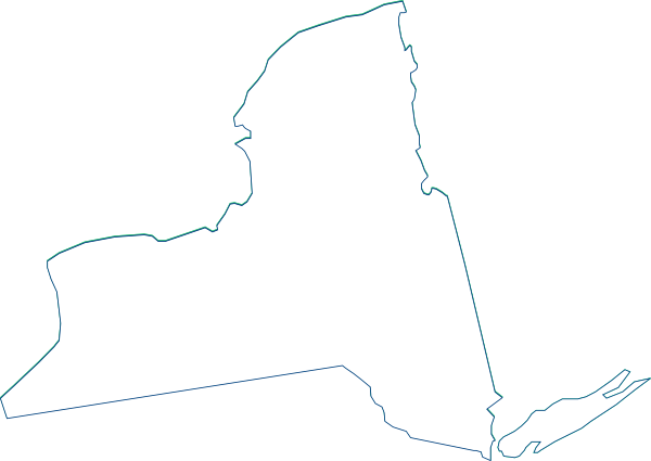 600x425 New York State Clip Art