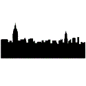 125x125 City Skyline New York Clip Art