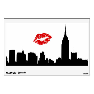 324x324 New York City Skyline Wall Decals Amp Wall Stickers Zazzle