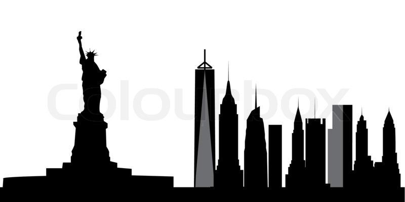 800x400 New York Skyline Stock Photo Colourbox