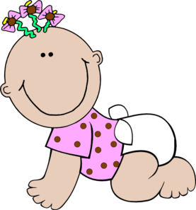 277x297 New Baby Girl Clipart