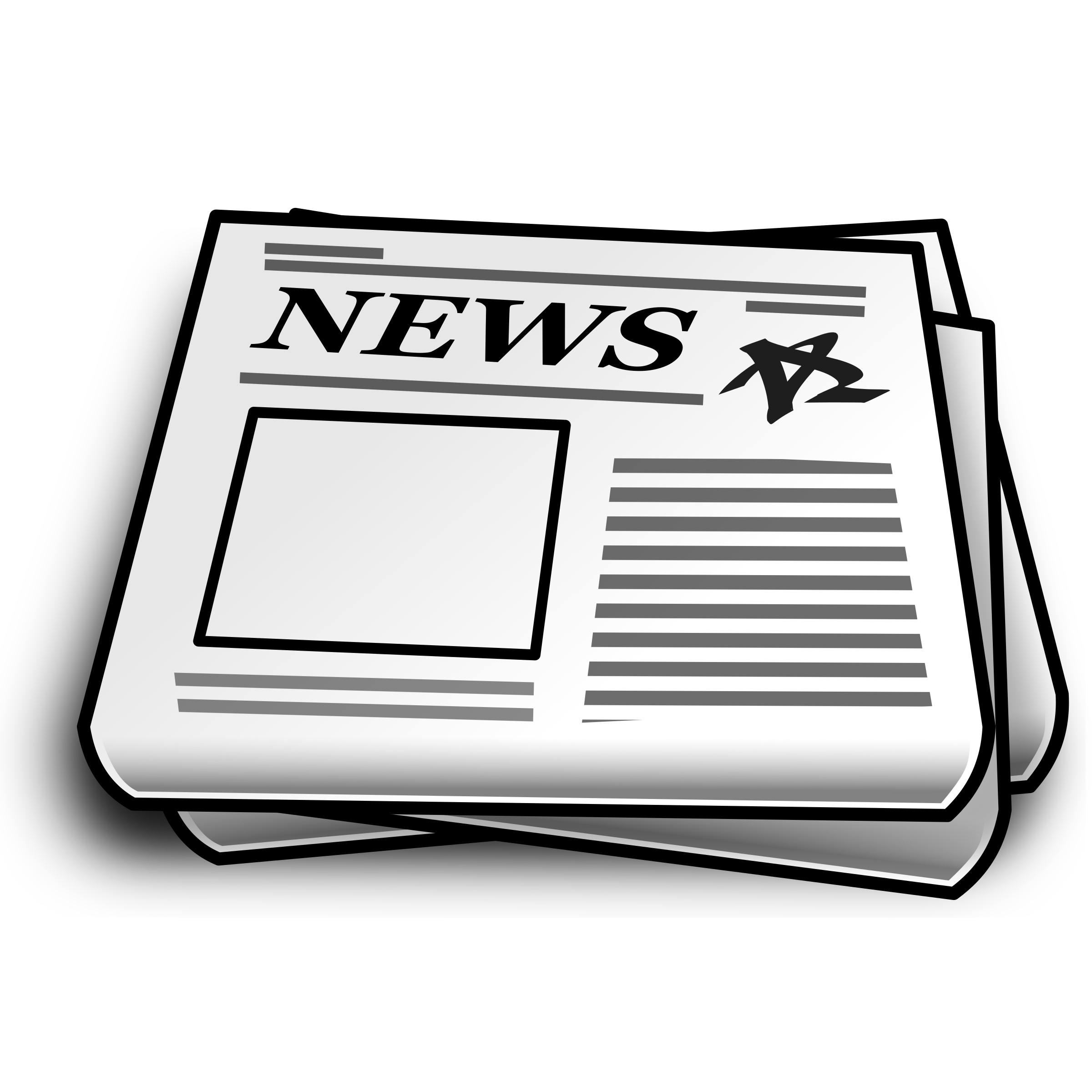 2400x2400 Newspaper Cliparts