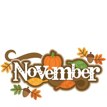 432x432 November News Clipart