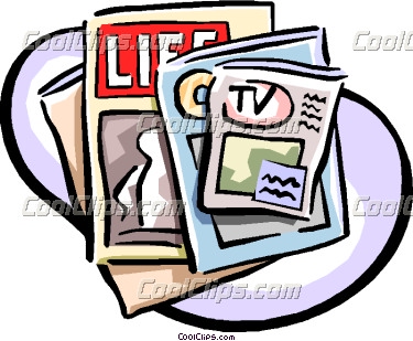 375x309 Magazines Clipart