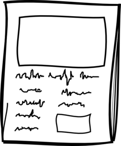 246x298 Newspaper Clip Art