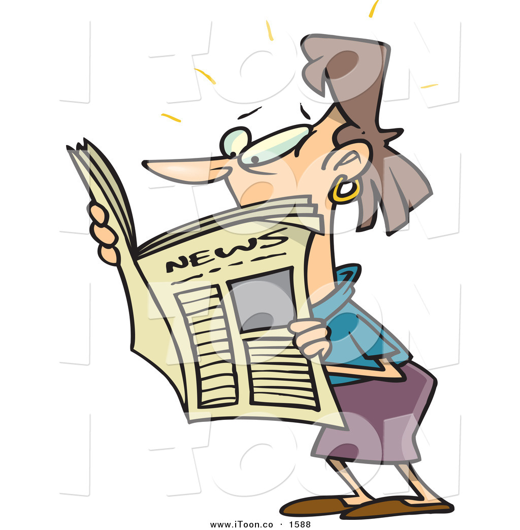 1024x1044 Royalty Free News Paper Stock Toon Designs