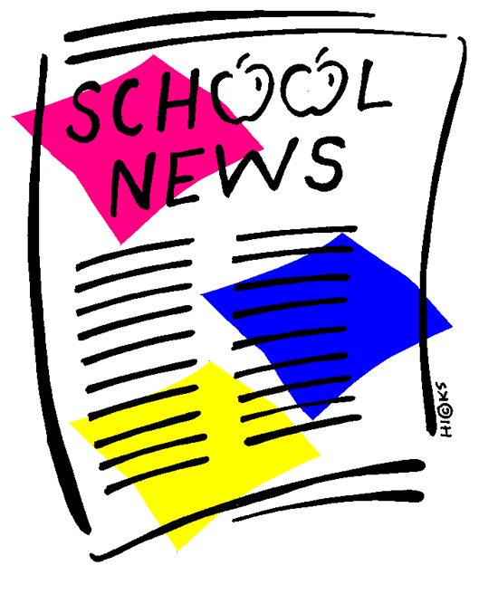 550x656 Student Newspaper Cliparts