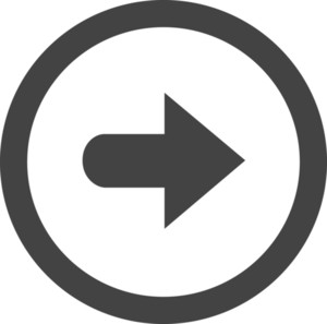 300x297 Button Next Glyph Icon Royalty Free Stock Image