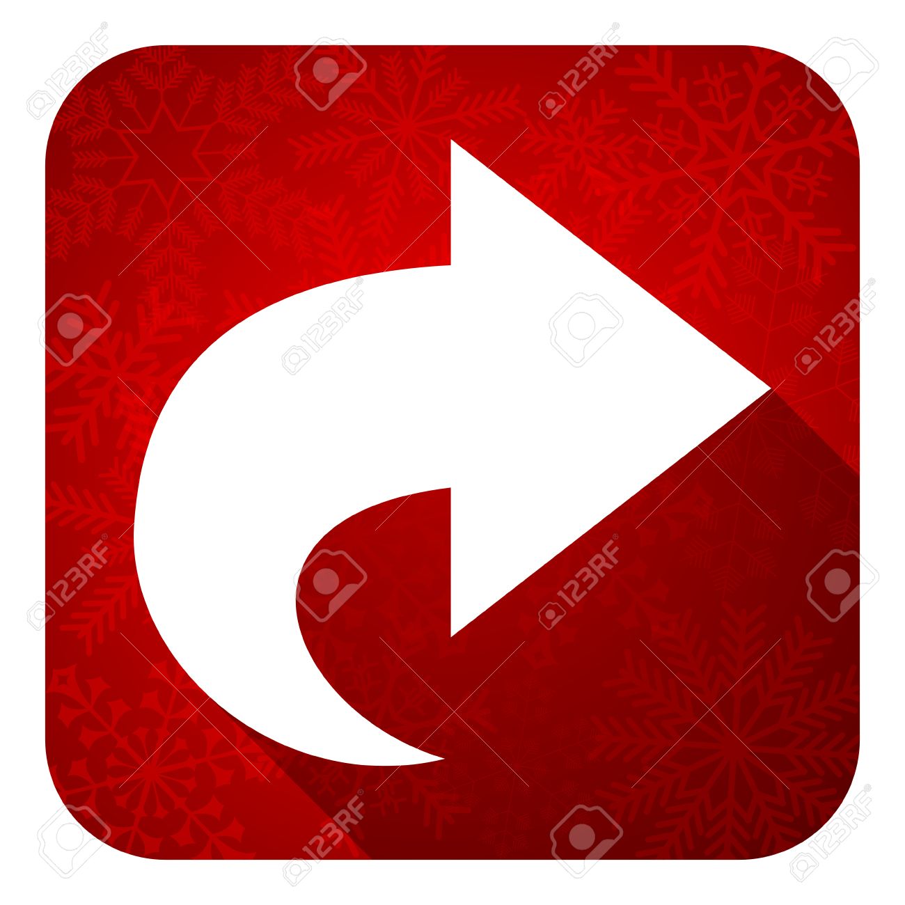 1300x1300 Next Flat Icon, Christmas Button, Arrow Sign Stock Photo, Picture