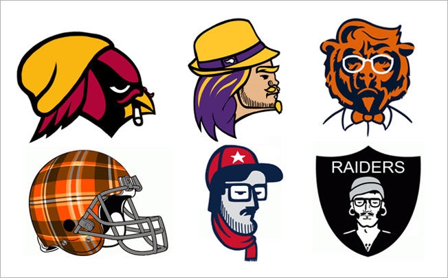 652x405 If Nfl Logos Were Hipsters Adweek