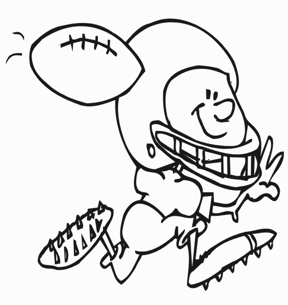 970x1026 Coloring Pages Free Printable Football Coloring Pages Kids