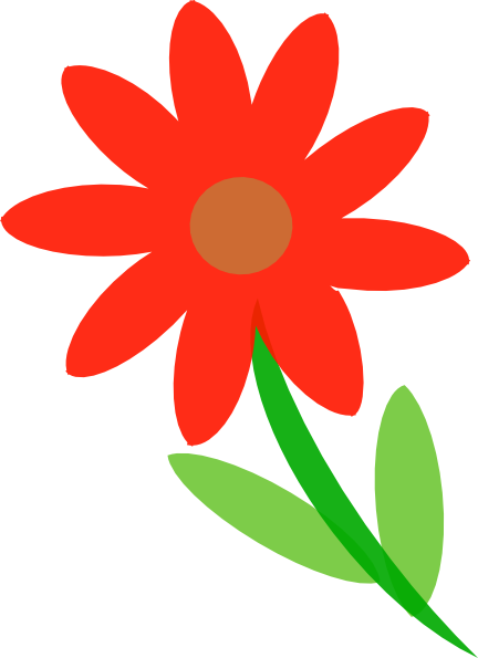 432x595 Pretty Flower Clip Art