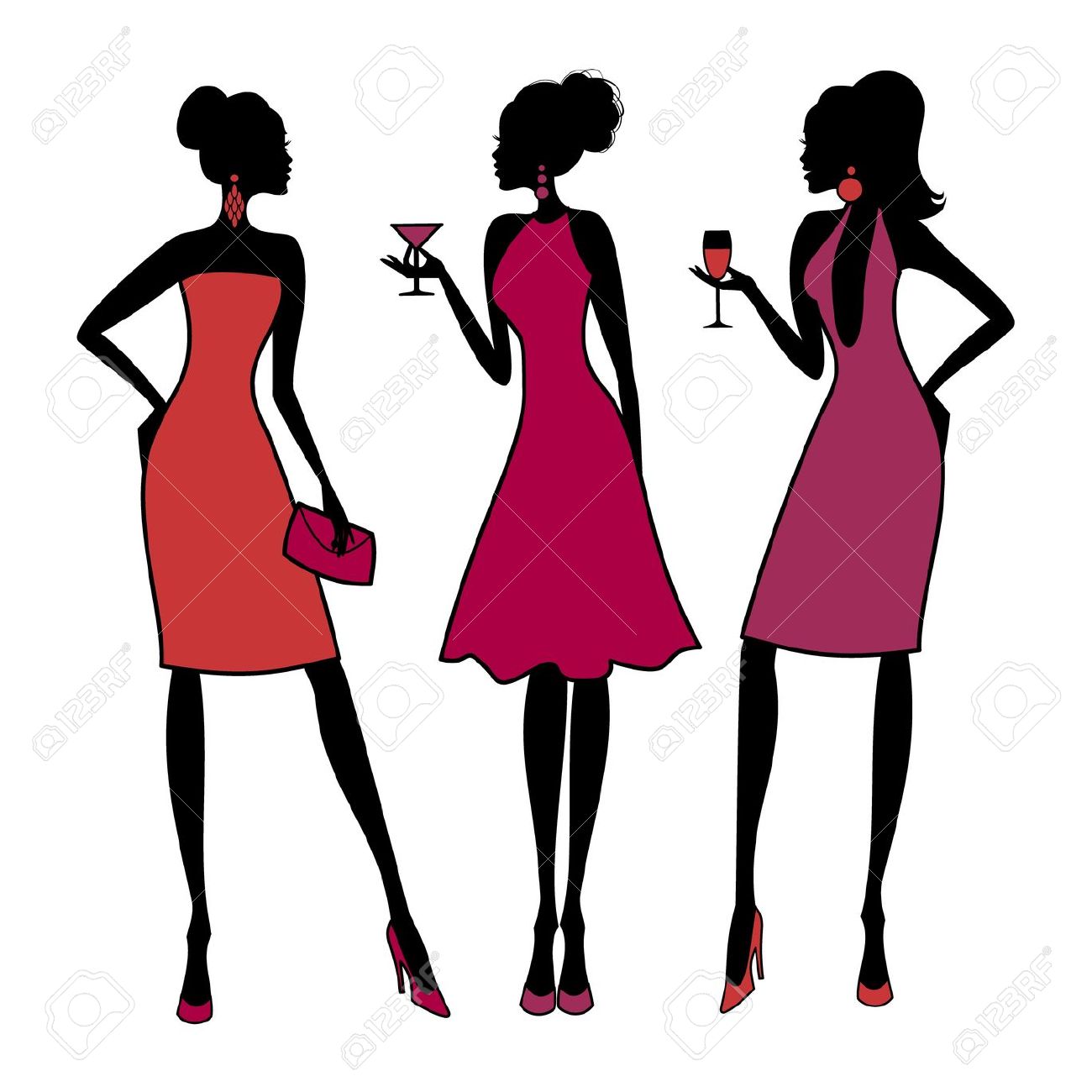 1300x1300 Girls Night Out Clip Art Many Interesting Cliparts