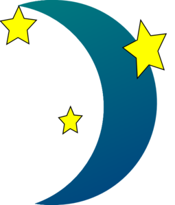 255x299 Night Clipart Crescent Moon