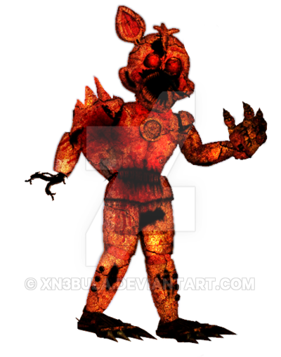 400x508 Nightmare Funtime Foxy V2 By Xn3bula