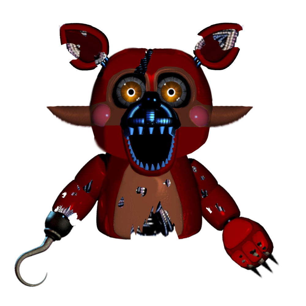 Adventure Phantom Nightmare Foxy Clipart Png Download Fnaf World | AI ...