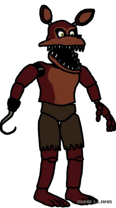 372x668 Nightmare Foxy Clipart