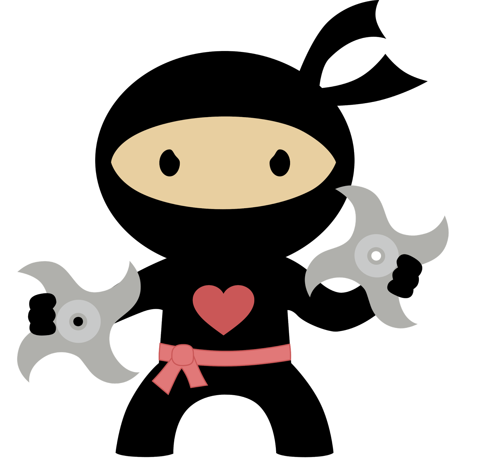 1600x1519 Ninja Clipart