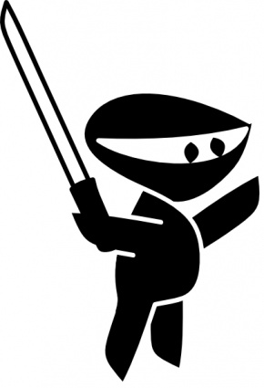 290x425 Boy Cartoon Ninja Clip Art Clipart Panda