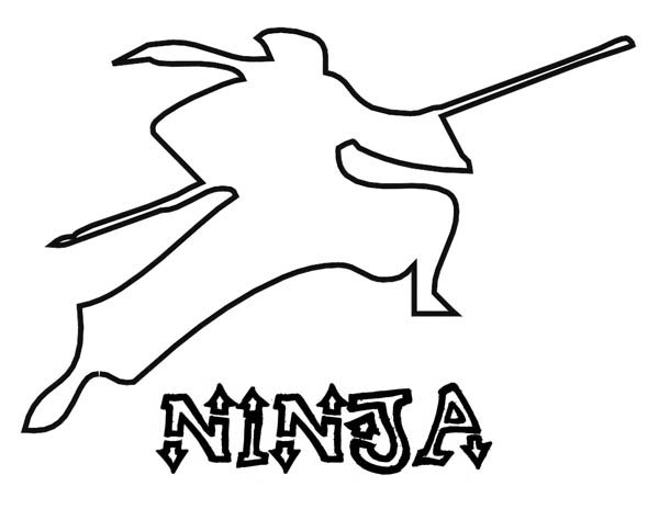 600x464 Other Ninja Coloring Pages Others