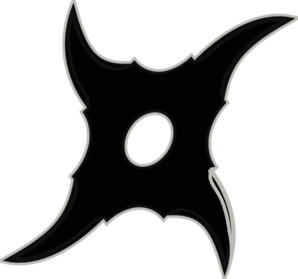 298x279 Ninjastar Clip Art