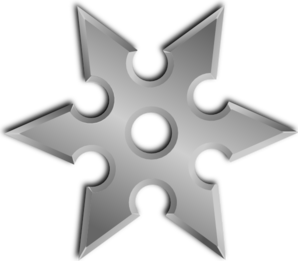 298x261 Shuriken Clip Art