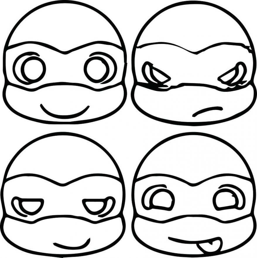 878x882 Ninja Turtle Pertaining To Coloring Pages 28 Wonderful Turtles