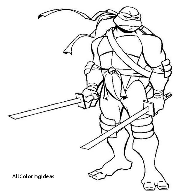 634x627 Update Ninja Turtles Coloring Page